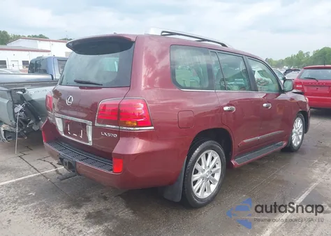 2008 Lexus Lx 570 from USA, damaged, VIN JTJHY00W584000481